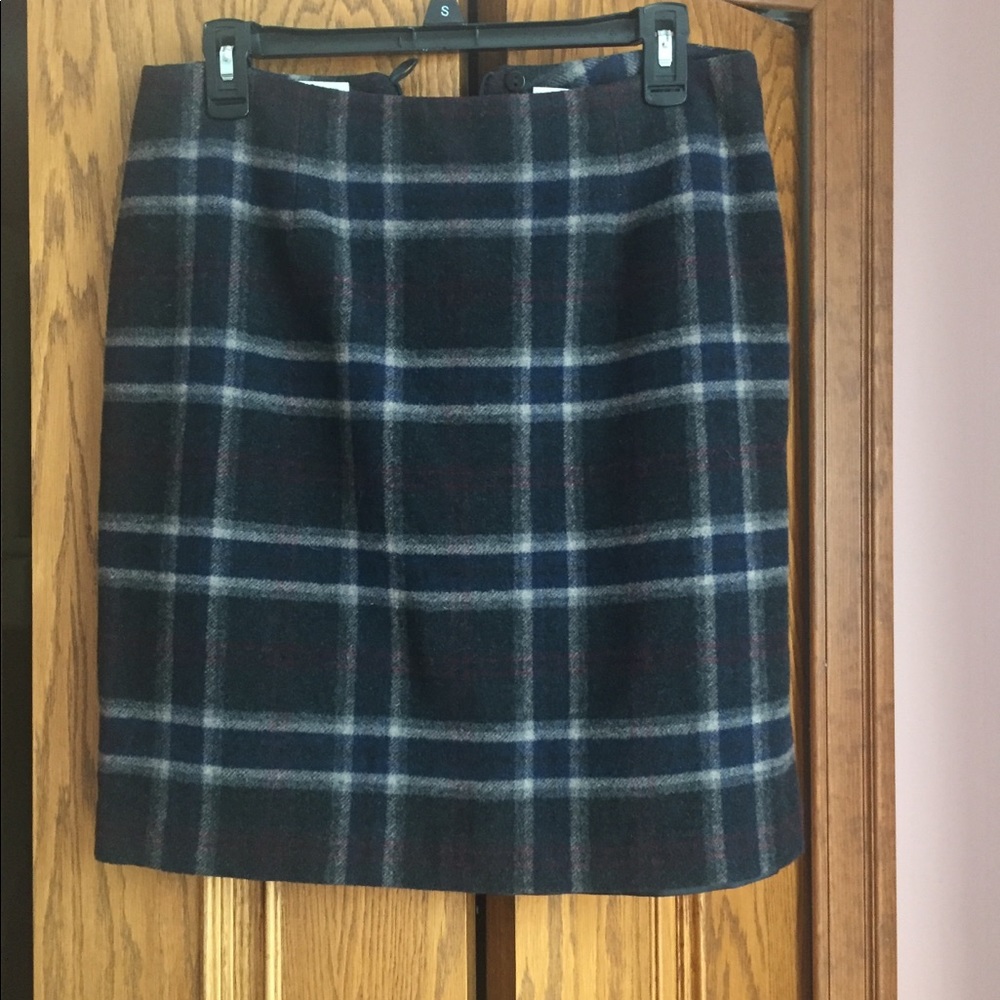 Talbots wool skirt